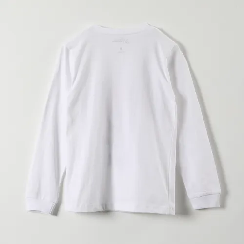 Polera Manga Larga Niño Personajes Blanco Marvel