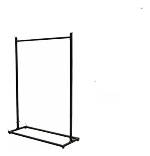 1rack Para Butique Negro Organizador De Ropa