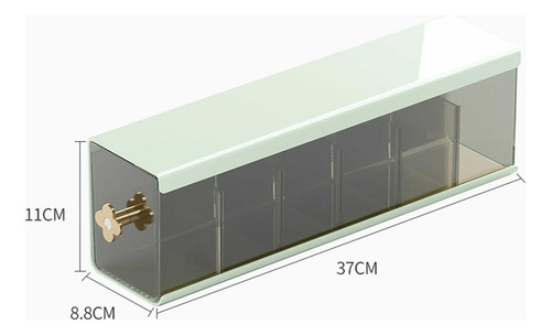 Caja De Almacenamiento De Bragas Para Ropa Interior, Verde