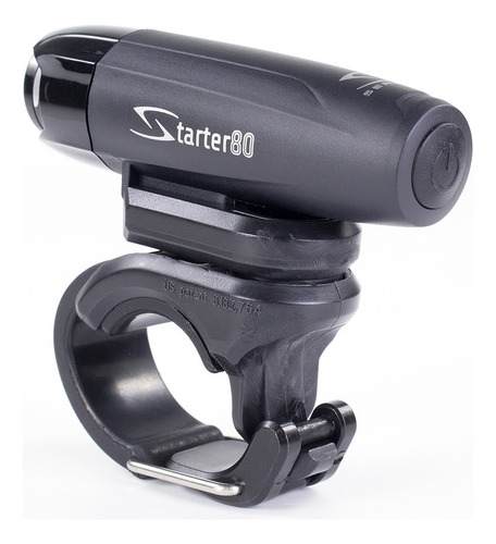 Luz Bicicleta Delantera Serfas Starter 80 Lumen Headlight Color Negro