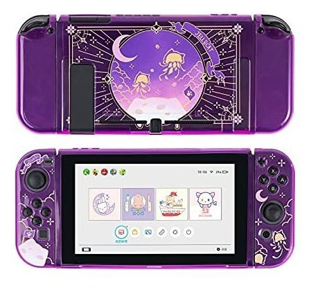 Carcasa Protectora Para Nintendo Switch Estandar Morada