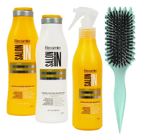 Kit Crespos Curls & Waves Recamier Salon In +cepillo 