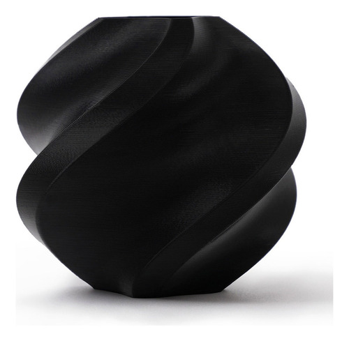 Filamento de bobina reutilizável Abs Bamboo Lab 1 kg 1,75 mm, cor macrotec, preto