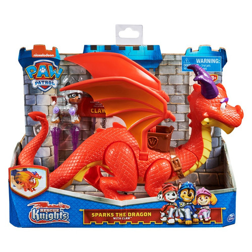 Paw Patrol Dragón Figura De Acción Plástico Articulada 25cm