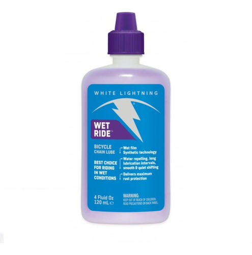 Lubricante Para Cadena White Lightning Wet Ride 120ml