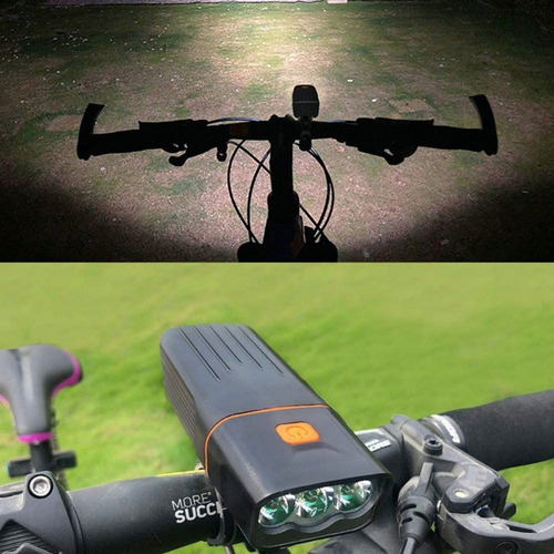 Para Lámpara Usb Recargable 1000 Lúmenes Impermeable