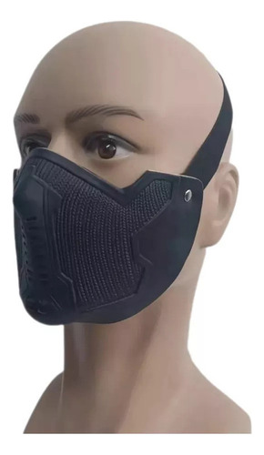 A Máscara De Soldado Invernal De Super-herói De Halloween