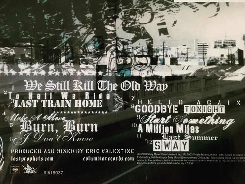 Lostprophets - Start Something (cd) Nuevo Y Sellado (2003)