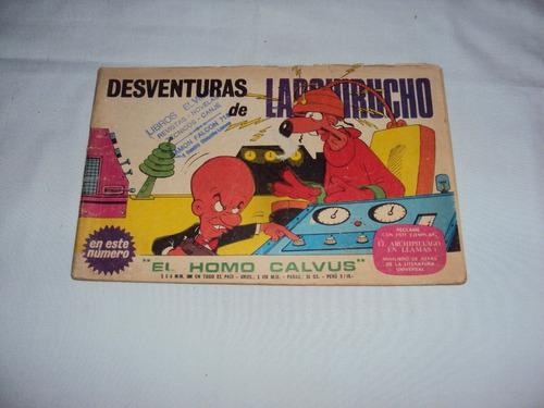 #ñ Revista Desventuras De Larguirucho N° 93  El Homo Calvo 
