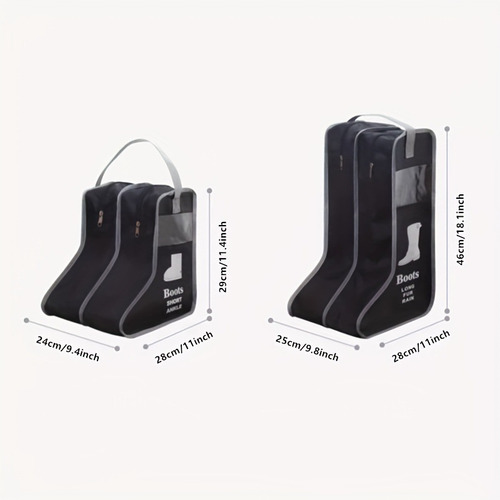 Bolsa Portátil Transparente Para Guardar Botas