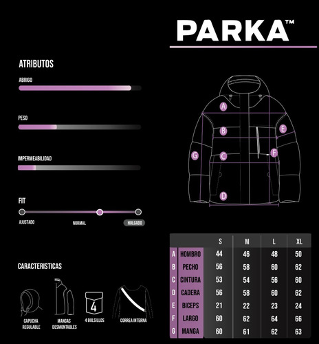 Campera Puffer Harmony