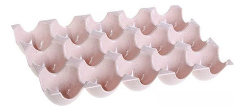 3 Caja Para Guardar Huevos De 15 Tazas, Caja De