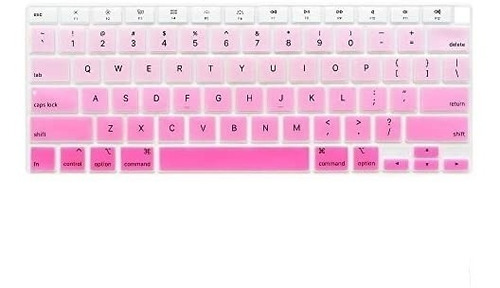 Cubre Teclado Proelife Macbook Air 13  / Touch Id - Rosa