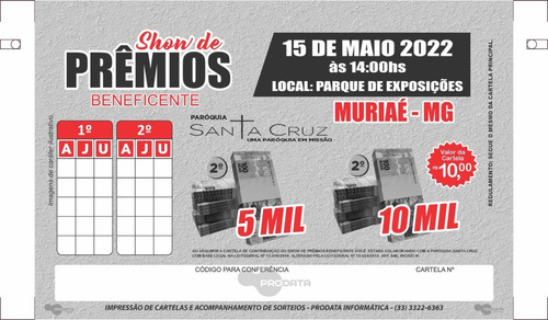 Imagem 7 de 10 de Cartões De Bingo Pdf - Milheiro - Sua Melhor Opção Em Bingos