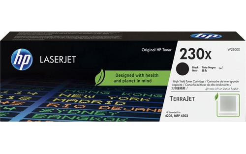 Cartucho De Toner Hp Laser Jet Hp 230x Negro Original