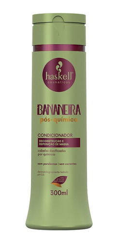 Haskell Condicionador Pós Química Bananeira 300ml