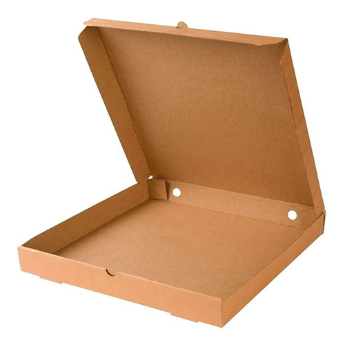 Caja Pizza Personalizada 50x50x4, 250 Unidades