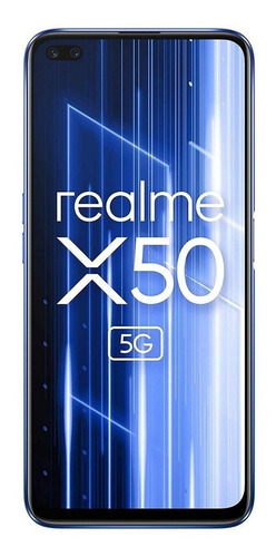 Imagen 1 de 4 de Realme X50 5G (48Mpx) Dual SIM 128 GB hielo plateado 6 GB RAM