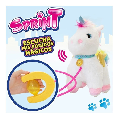 Unicornio Interactivo Sprint Lucky Con Sonido - E. Full