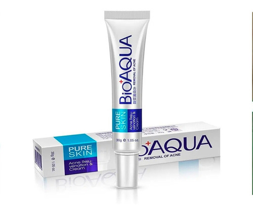 Imagen 4 de 9 de Crema Bioaqua Pureskin Elimina Acné Cicatrices Control Grasa