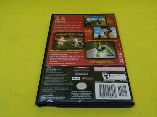 Dragon Ball Z Budokai Nintendo Gamecube (Usado)