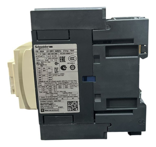 Contactor Schneider 40a Serie Lc1d40a