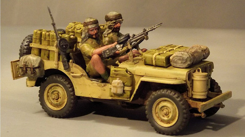 Tamiya Jeep British Special Air Service 35033 Jipe 1/35
