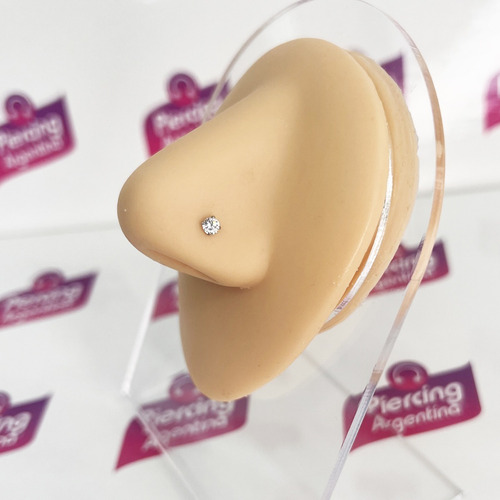 Imagen 3 de 4 de Piercing Nariz 2 Y 3mm Zirconia Piercing Argentina ®