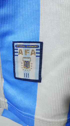 Camiseta Seleccion Argentina C98 Adidas M/larga Talle Niño (Usado)