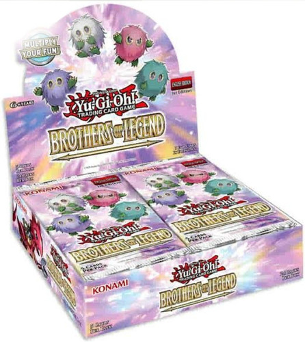 Yugi-oh Brothers Of Legend Booster Box 1st Edition 