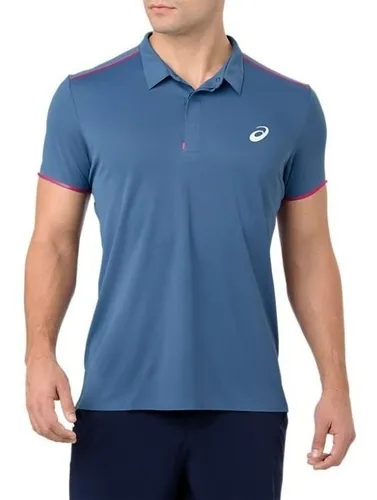 rango Dirigir facil de manejar Chomba Asics Hombre Polo Remera Tenis Original Importada