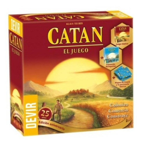 Catan 25 Aniversario - En Español Juego De Mesa