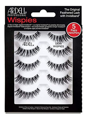 Pestañas Postizas (5 Pares) De Ardell Demi Wispies, Paquete