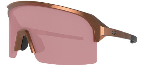 Oculos De Sol Hb Edge Copper Cobre Amber