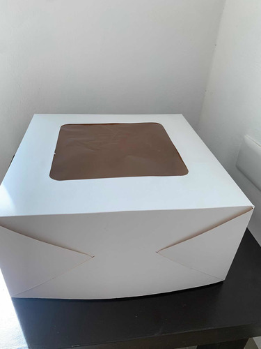 Caja Para Pastel 32x32x15 Paquete Con 10 Piezas