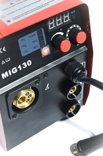 Soldadora LA-SER MIG130 roja 50Hz/60Hz 220V