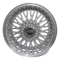 Comprar Roda Aro 17 Bbs Ballina 4x100 4x108 4 Rodas Jogo + Bicos Cor Prata Borda Diamante