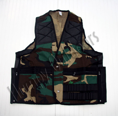 Chaleco De Caza - Camuflado - Woodland Ejercito