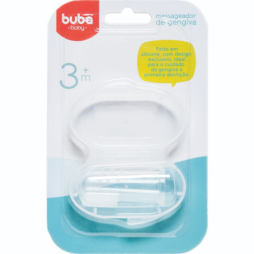Massageador De Gengiva Para Bebe Com Estojo Ajuda O Bebe