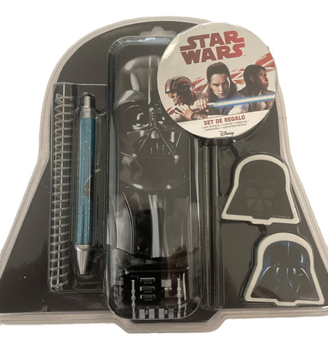 Set De Escritorio: Star Wars - Darth Vader, Estuche Metalico