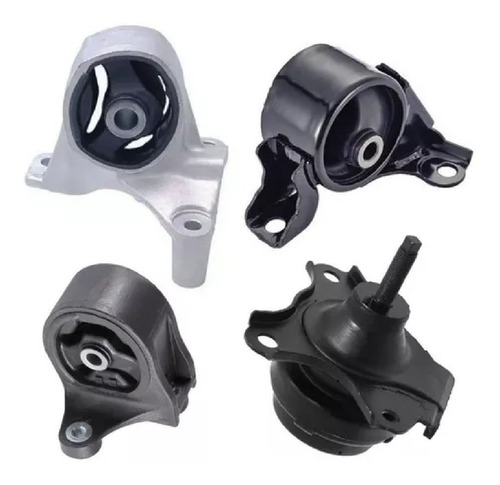 Kit 4 Calço Coxim Motor Câmbio Civic 1.7 Manual 2002 A 2005