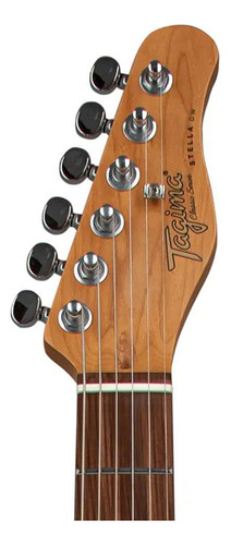 Guitarra Tagima Strat Transparent Ambar Com Escudo