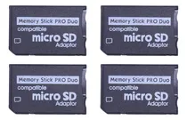 Comprar Adaptador Memory Stick Pro Duo Microsd Tf A Ms Sd Sdh-fs, 4