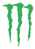 Comprar Calco Vinilo Sticker Monster Energy Garra Moto Auto Tuning