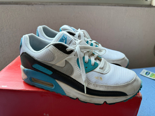 Tenis Air Max 90 Laser Blue (Usado)