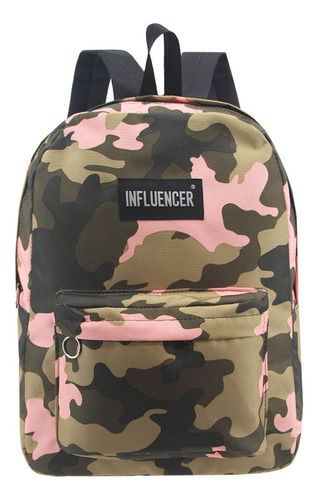 Mochila Escolar Influencer Estampada 16 Pulgadas Nena Nene