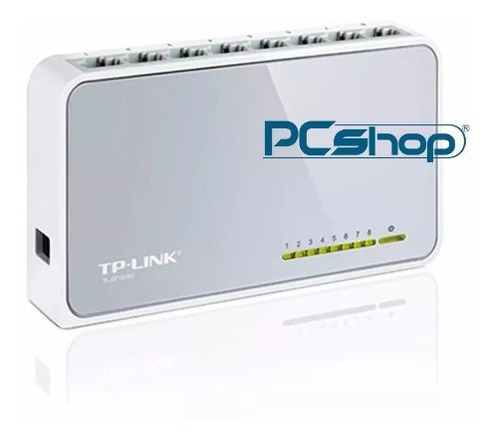 Switch 8 Puertos Tp-link Tl-sf1008d (somos Tienda Fisica)