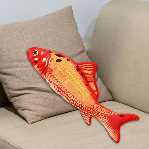 Lindos Juguetes De Peluche De Peces Juguetes De 30cm Rojo