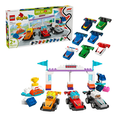 Lego Duplo Carros E Motoristas Das Equipes De Corrida De F1
