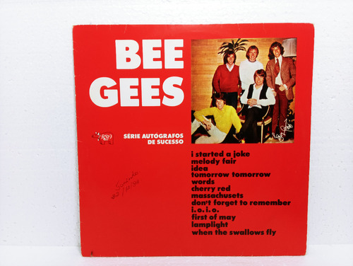 Lp Vinil Bee Gees - Série Autógrafos De Sucesso